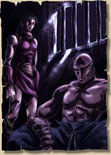 刺すような殺気が和尚を貫いた。