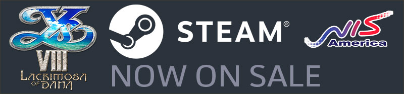 Steam版イースVIII